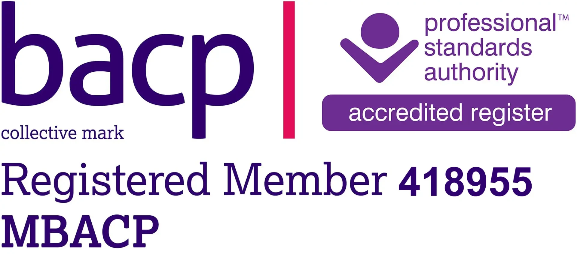 BACP logo for Emma Hooper Counsellor